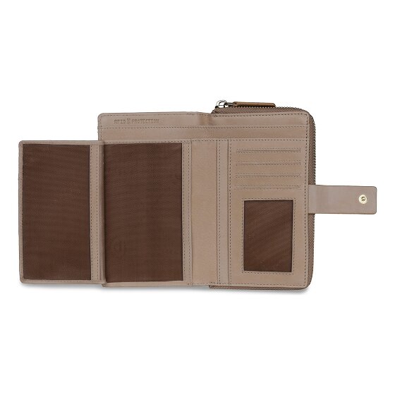 bugatti Noemi Portemonnee RFID-bescherming Leer 16 cm