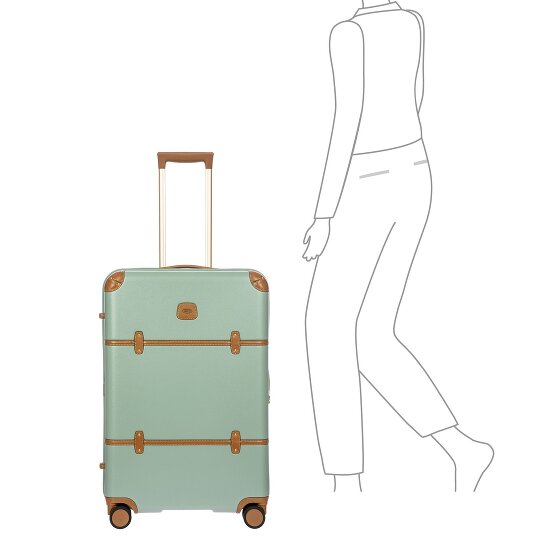 Bric's Bellagio 4 wielen Trolley 70.5 cm met uitbreidingsplooi