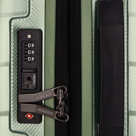 Samsonite Attrix 4 wielen Cabinewagen 55 cm met uitbreidingsplooi