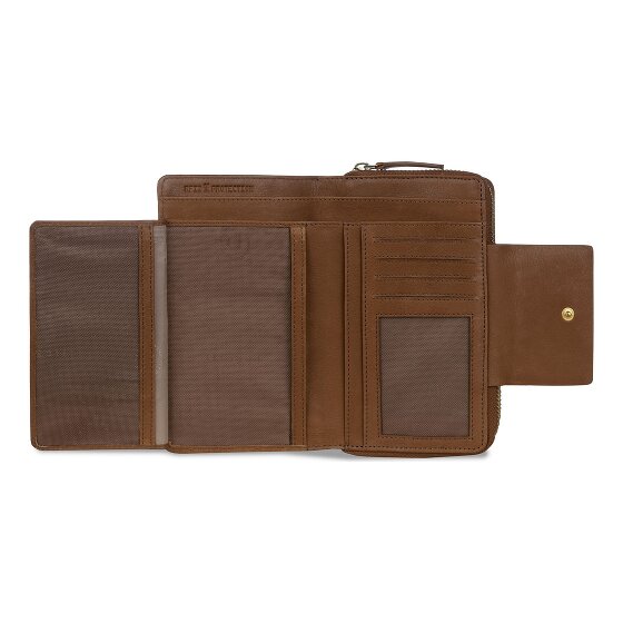 bugatti Fabia Portemonnee RFID-bescherming Leer 16 cm