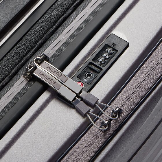 Bergpfeil Travel 4 wielen Cabinewagen 55 cm Laptopvak met uitbreidingsplooi