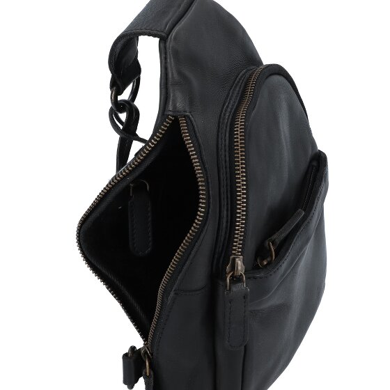 Harbour 2nd Urban Poets schoudertas leer 26 cm