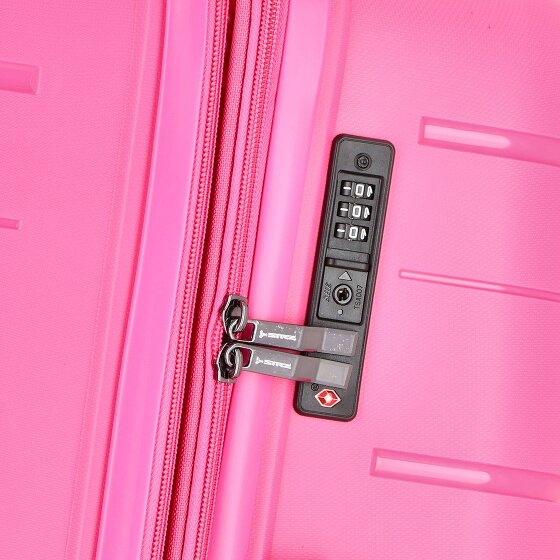 Polestream Strz by Asteroid 4 wielen Trolley L 74 cm met uitbreidingsplooi