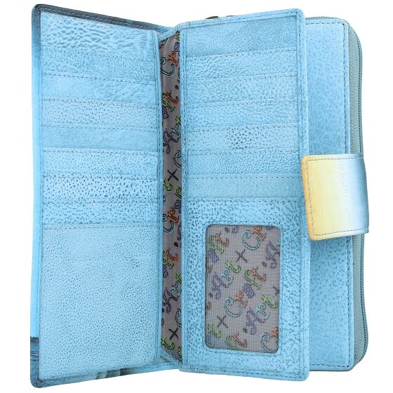 Greenland Nature Art+Craft Portemonnee RFID Leer 20 cm