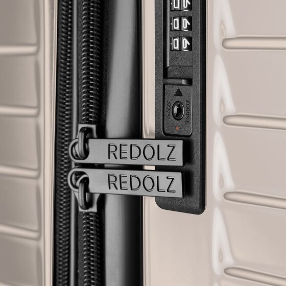 Redolz Essentials 18 2.0 4 wielen Trolley L 76 cm met uitbreidingsplooi