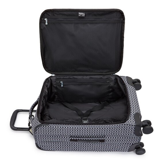 Kipling Basic Prt New Youri Spin 4 wielen Cabinewagen S 55 cm