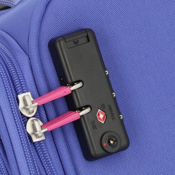 American Tourister Pulsonic 4 wielen Cabinewagen 55 cm met uitbreidingsplooi