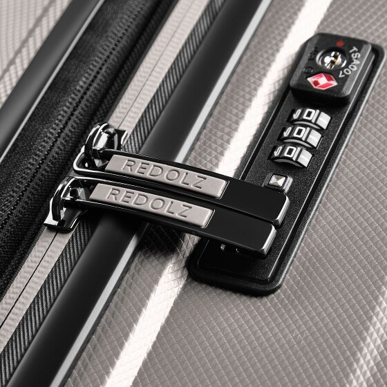 Redolz Essentials 14 4 wielen Trolley L 77 cm met uitbreidingsplooi