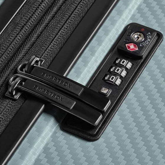 Smartbox Edition 01 4 wielen Cabinewagen 55 cm met uitbreidingsplooi