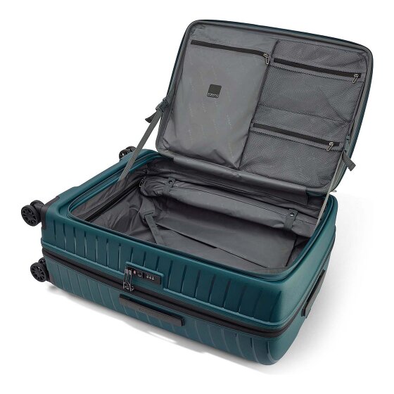 Stratic Novium 4 wielen Trolley L 75 cm met uitbreidingsplooi