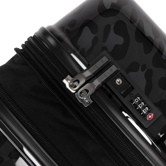 Heys Elite Fashion 4 wielen Kofferset 3-delig met uitbreidingsplooi