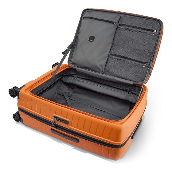 Stratic Novium 4 wielen Trolley L 75 cm met uitbreidingsplooi