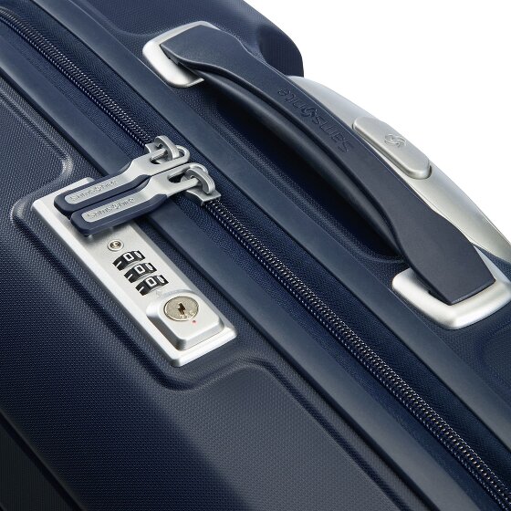 Samsonite Flux 4 wielen Cabinewagen 55 cm met uitbreidingsplooi