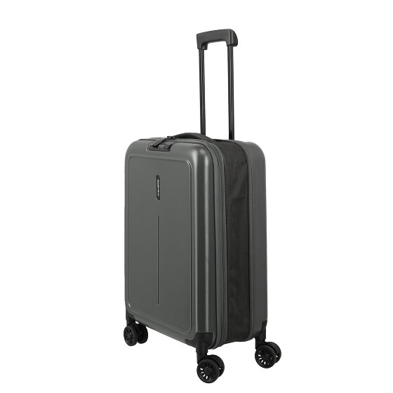Travelite Basics 4 wielen Cabinewagen 55 cm met uitbreidingsplooi