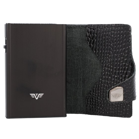 Tru Virtu Click & Slide Creditcardetui Portemonnee RFID Leer 6,5 cm