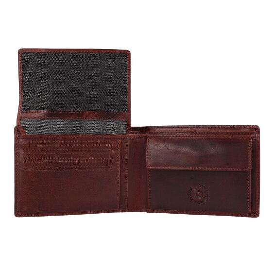 bugatti Romano Portemonnee RFID-bescherming Leer 12 cm