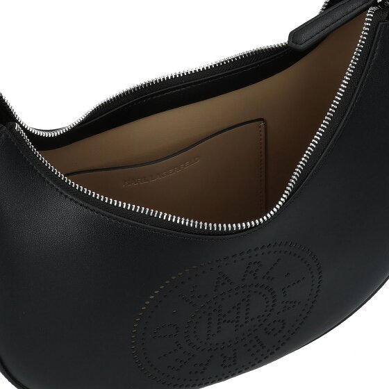 Karl Lagerfeld Circle Schoudertas Leer 28 cm