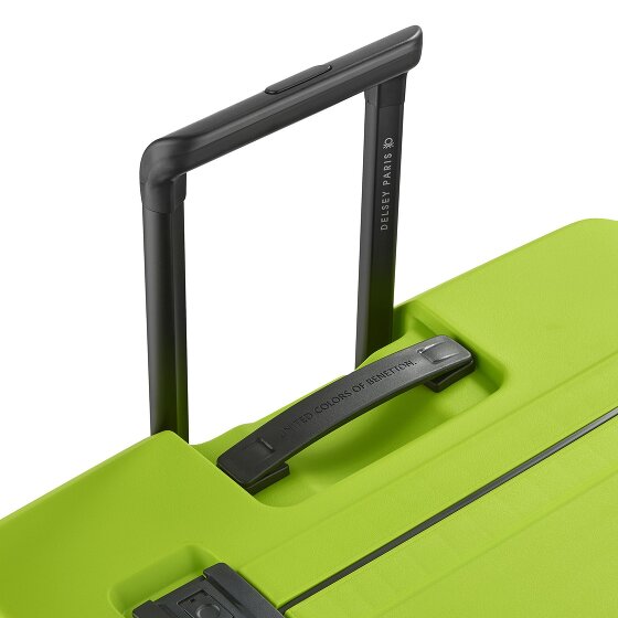 Delsey Paris x United Colors of Benetton Colour Block harde 4-wiel trolley 76 cm