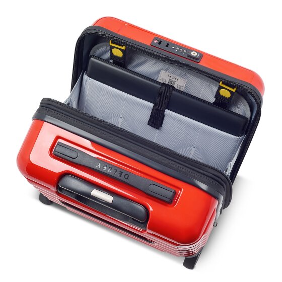 Delsey Paris Shadow 5.0 4-wiel business trolley 38 cm laptopvak met uitbreidingsplooi