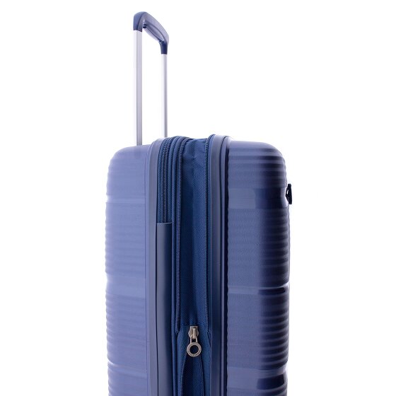 Gladiator 0800 4 wielen Cabinewagen 55 cm met uitbreidingsplooi