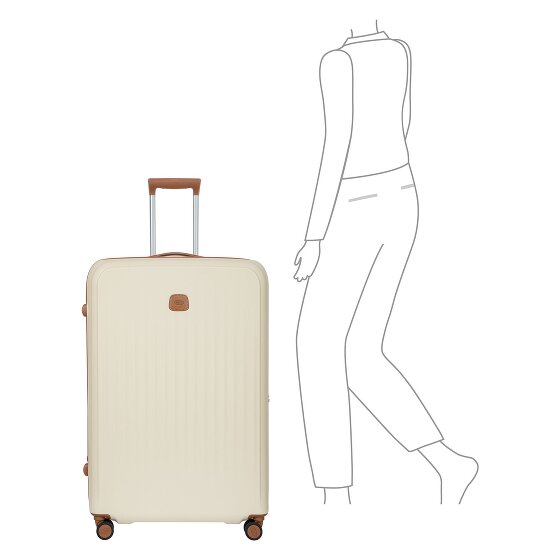 Bric's Taormina 4 wielen Trolley L 82 cm met uitbreidingsplooi