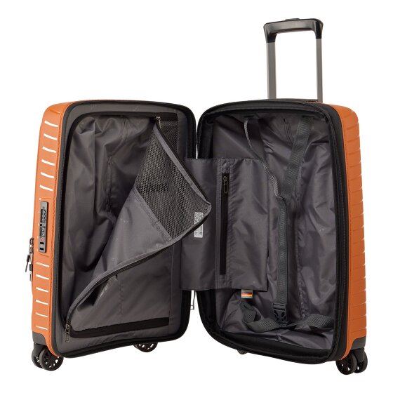 Stratic Novium 4 wielen Cabinewagen S 55 cm Laptop compartiment met uitbreidingsplooi