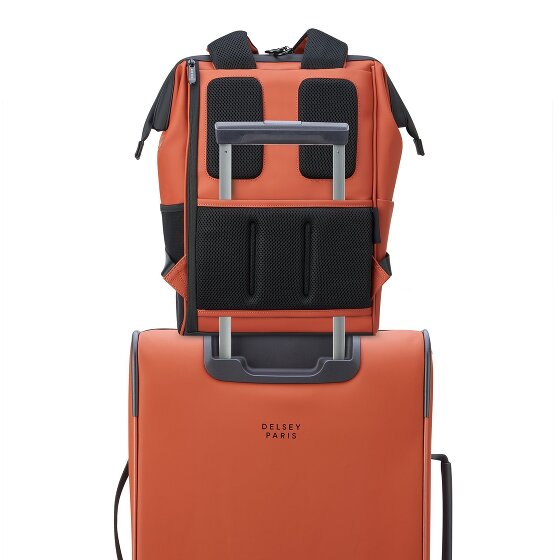 Delsey Paris Turenne Soft Dagrugzak RFID-bescherming 39 cm Laptop compartiment