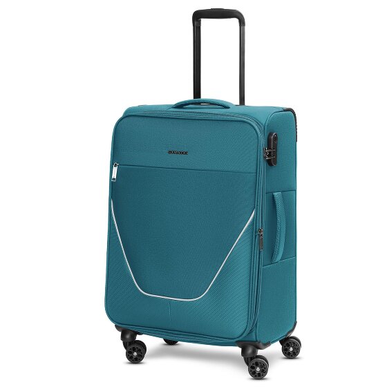 Stratic taska 4-wiel trolley M 65 cm met uitvouwbare plooi