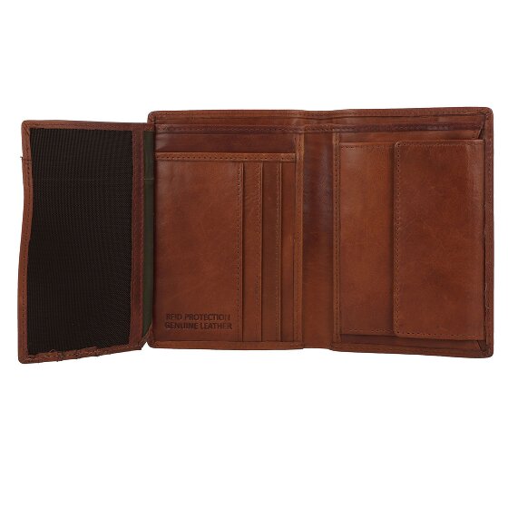 Greenburry Newport Portemonnee RFID-bescherming Leer 12.5 cm
