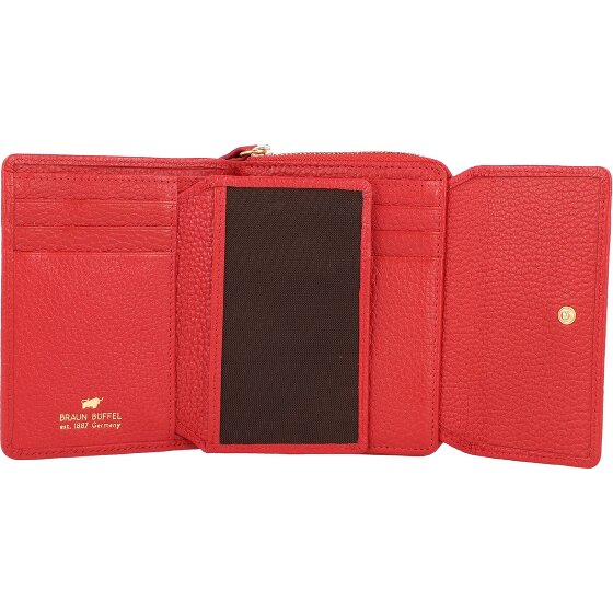 Braun Büffel Asti Portemonnee RFID-bescherming Leder 12 cm