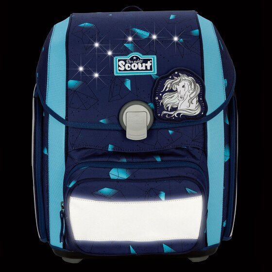 Scout Genius LED schooltas set 4st.