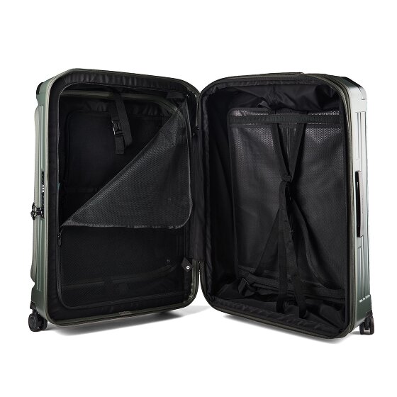 Piquadro PQ-Light 4 wielen Trolley 78 cm met uitbreidingsplooi