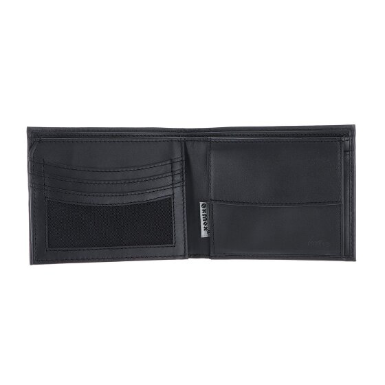 oxmox Leather Portemonnee RFID-bescherming Leder 12 cm