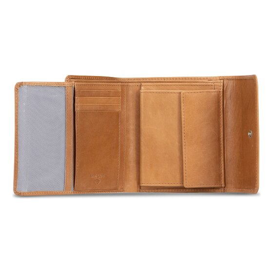 Jost Rana Portemonnee RFID-bescherming Leer 12 cm