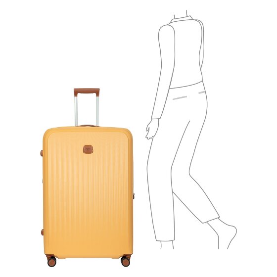 Bric's Taormina 4 wielen Trolley L 82 cm met uitbreidingsplooi