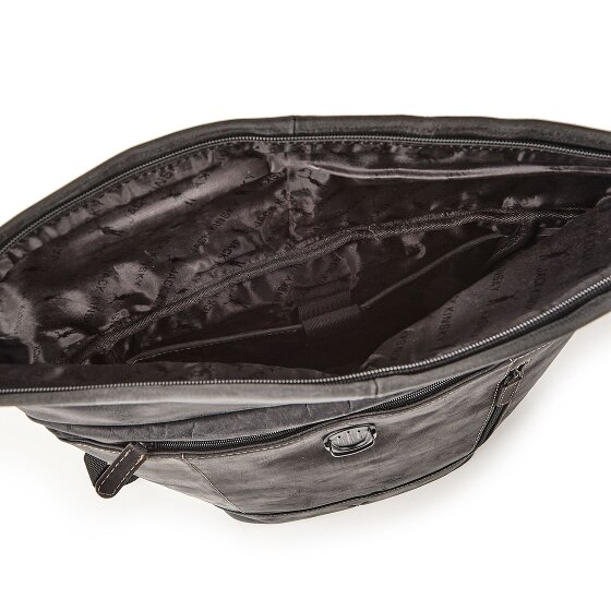 Jack Kinsky Baltimore 15 Zakelijke rugzak Leder 43 cm Laptopvak