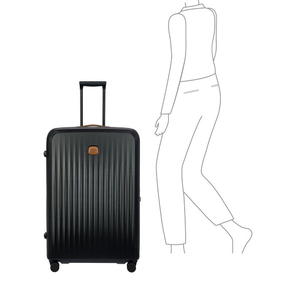 Bric's Taormina 4 wielen Trolley L 82 cm met uitbreidingsplooi