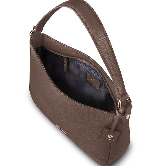 Lazarotti Bologna leren hobo-schoudertas, leer, 27 cm