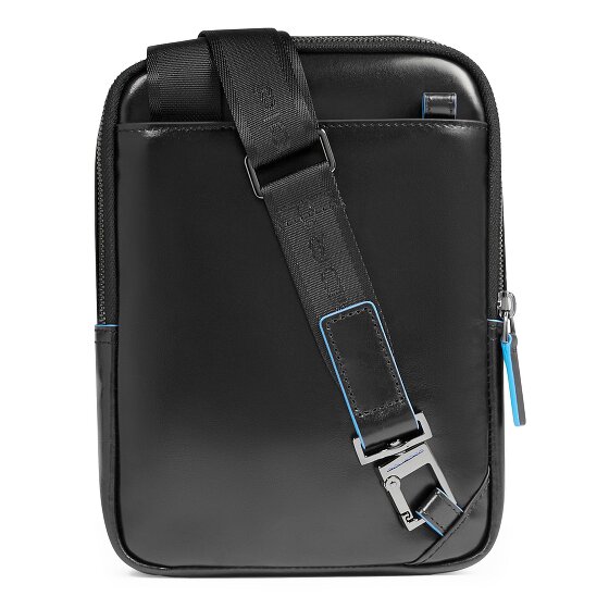 Piquadro Blue Square Mini tas Schoudertas Leer 17 cm