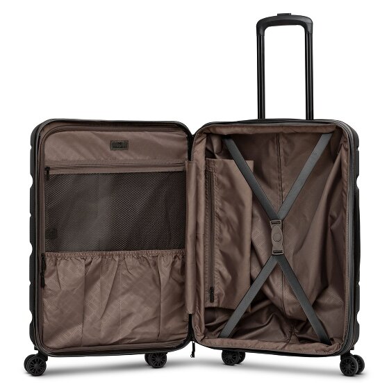 Franky Munich 4.0 4-wiel trolley M 66 cm met uitbreidingsplooi