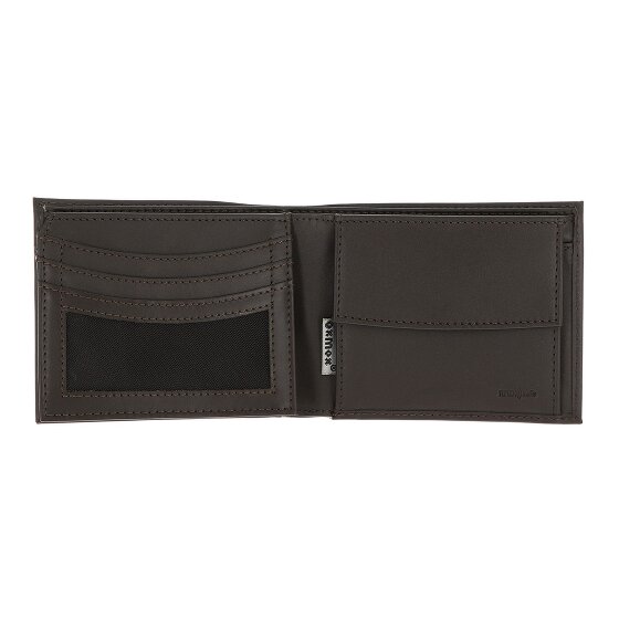 oxmox Leather Portemonnee RFID-bescherming Leder 12 cm