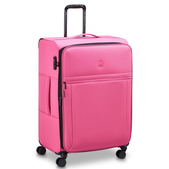 Delsey Paris x United Colors of Benetton BE 4-wiel trolley L 76 cm met rekbare vouw