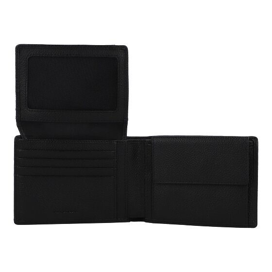 Piquadro Portemonnee RFID-bescherming Leer 13 cm