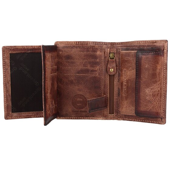 Greenland Nature Mascu & Line Portemonnee RFID Leer 10 cm