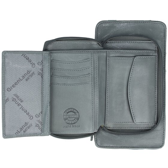 Greenland Nature Natuur Zacht Mobiel Tasje Portemonnee Leer 11 cm