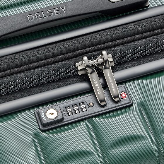Delsey Paris Longitude 4 wielen Trolley 76 cm met uitbreidingsplooi