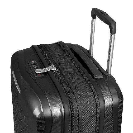 Gabol Queens 4 wielen Cabinewagen S 54 cm met uitbreidingsplooi