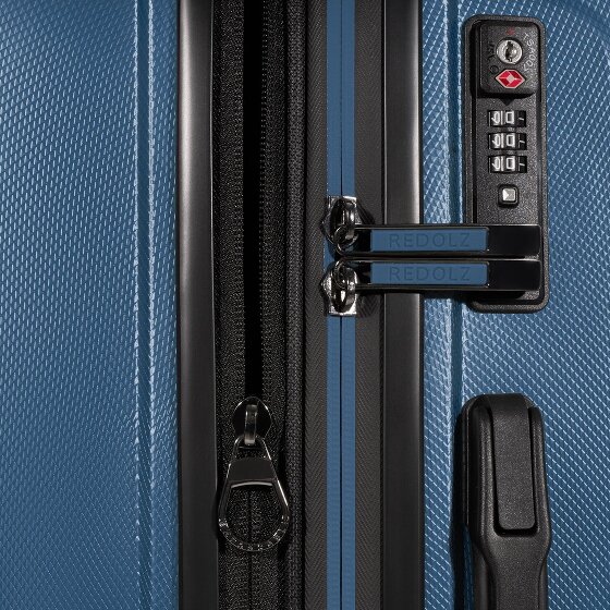 Redolz Essentials 14 4 wielen Trolley L 77 cm met uitbreidingsplooi