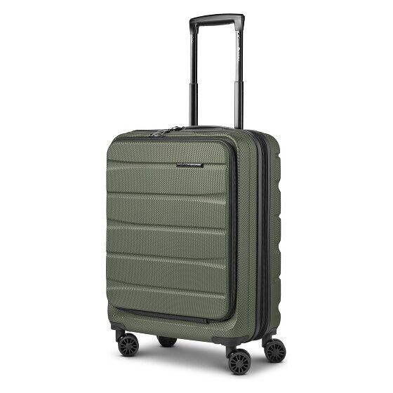 Franky Munich 4.0 4 wielen Cabinewagen 55 cm Laptopvak met uitbreidingsplooi