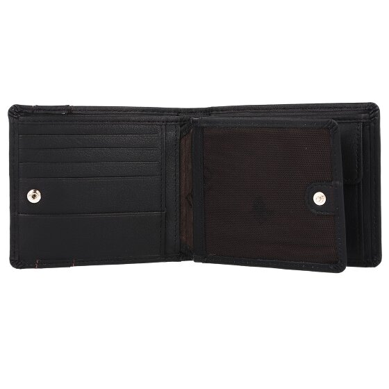 mano Don Leonardo RFID Leren Portemonnee 11,5 cm
